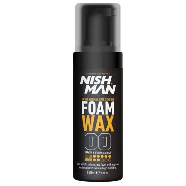 Cera espuma para peinado Nishman